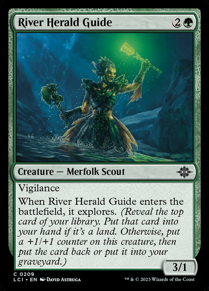 River Herald Guide (209) - The Lost Caverns of Ixalan (LCI)