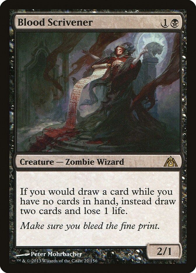 Blood Scrivener (22) - Dragon's Maze (DGM)