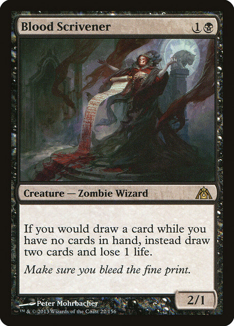 Blood Scrivener (22) - Dragon's Maze (DGM)