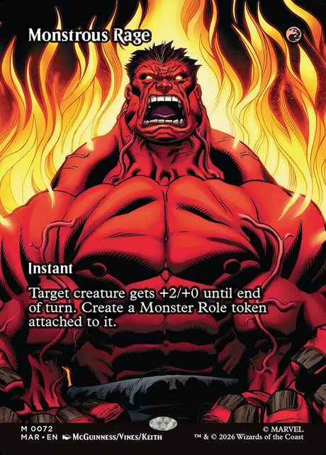 Monstrous Rage (72) - Marvel Universe (MAR)
