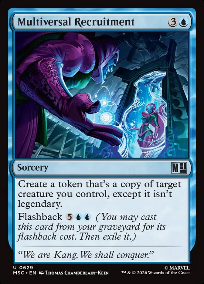 Multiversal Recruitment (629) - Marvel Super Heroes Commander (MSC)