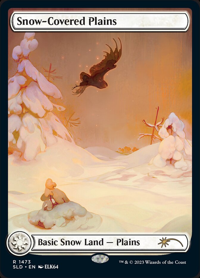 Snow-Covered Plains (1473) - Secret Lair Drop (SLD)