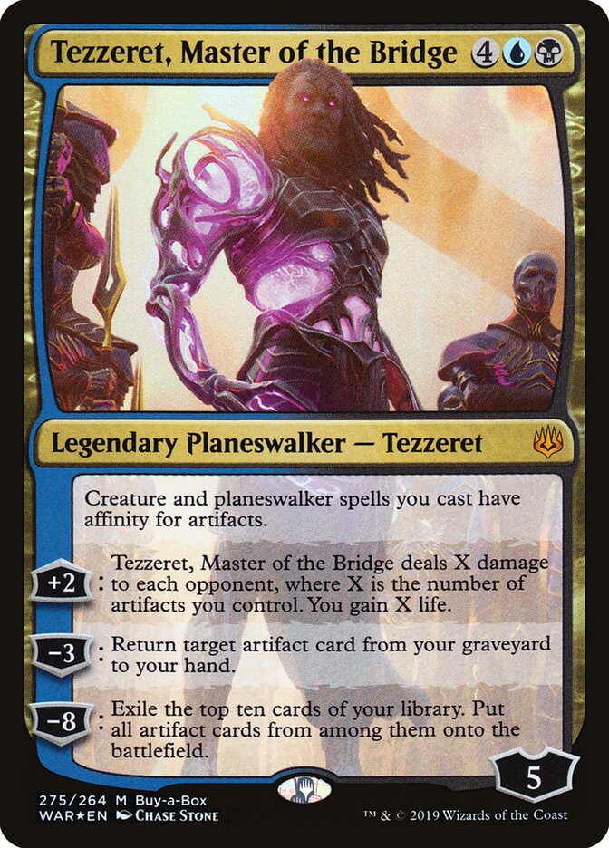 Tezzeret, Master of the Bridge (275) - War of the Spark (WAR)
