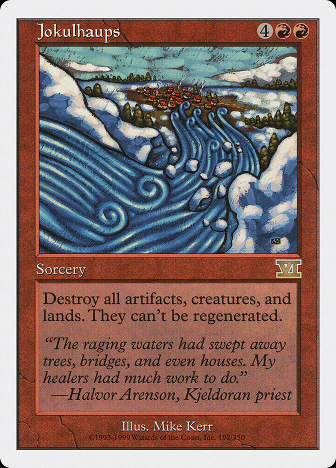 Jokulhaups (192) - Classic Sixth Edition (6ED)