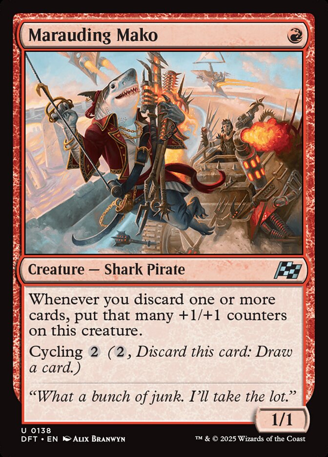 Marauding Mako (138) - Aetherdrift (DFT)