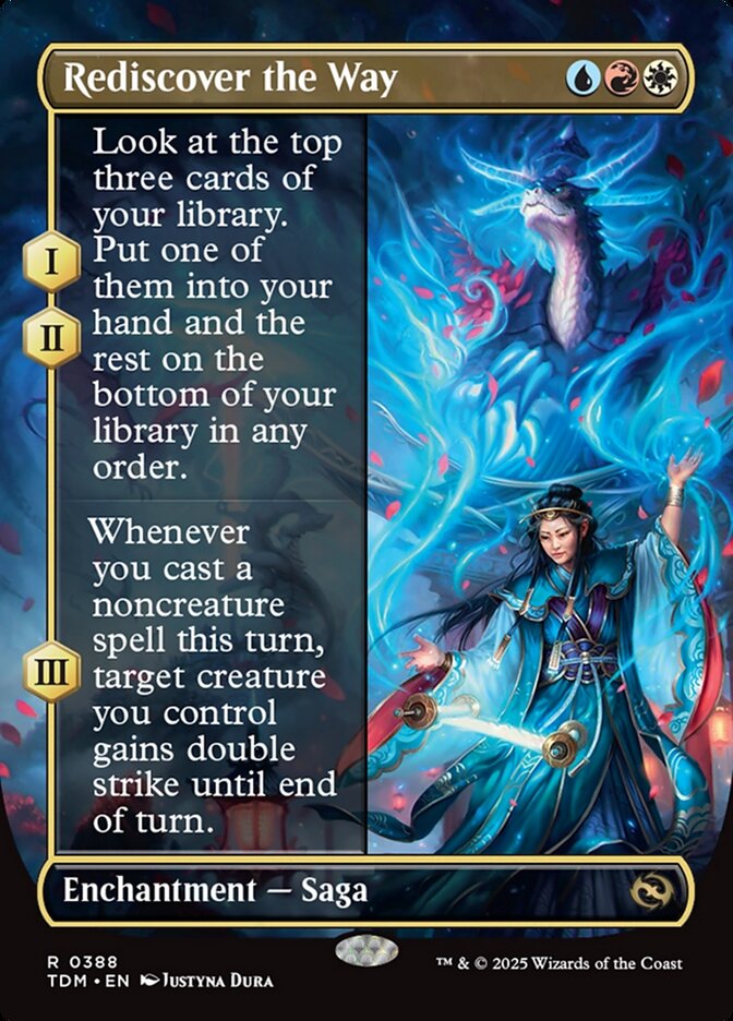 Rediscover the Way (388) - [Borderless] Tarkir: Dragonstorm (TDM)