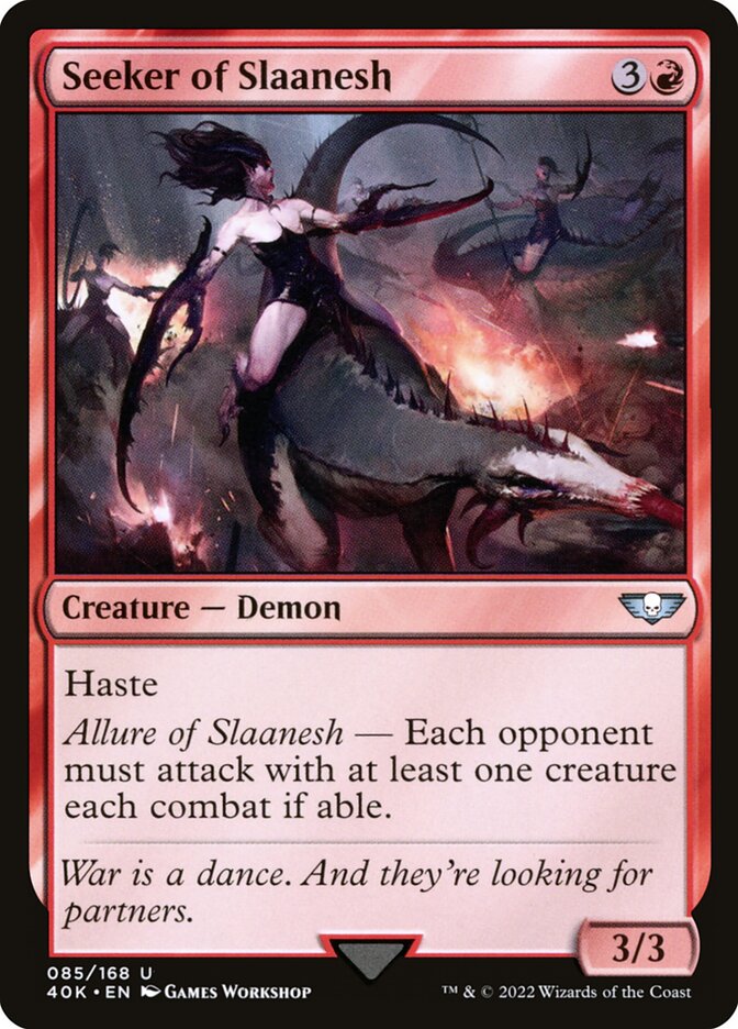 Seeker of Slaanesh (85) - Warhammer 40,000 Commander (40K)