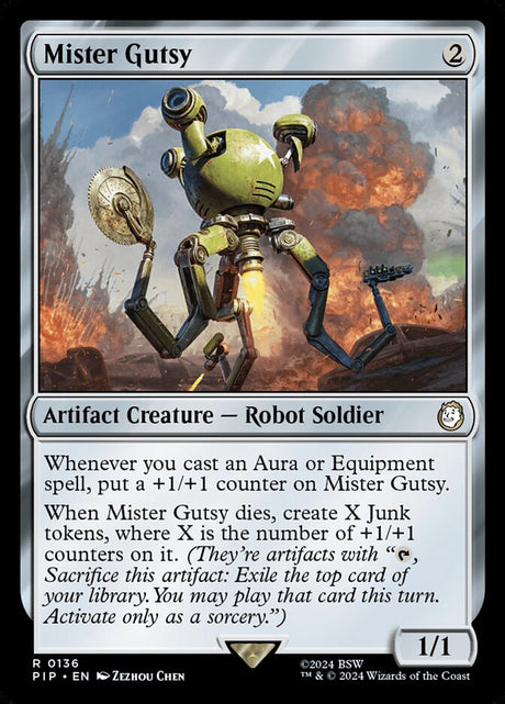 Mister Gutsy (136) - Fallout (PIP)