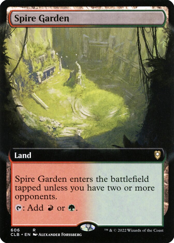 Spire Garden (606) - Commander Legends: Battle for Baldur's Gate (CLB)