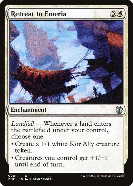 Retreat to Emeria (20) - Zendikar Rising Commander (ZNC)