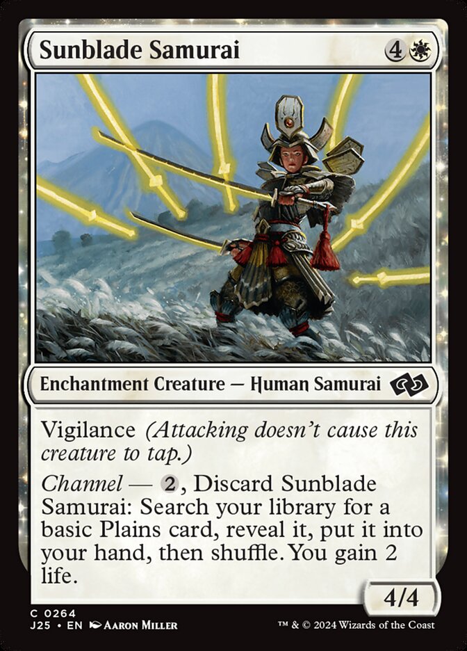 Sunblade Samurai (264) - Foundations Jumpstart (J25)