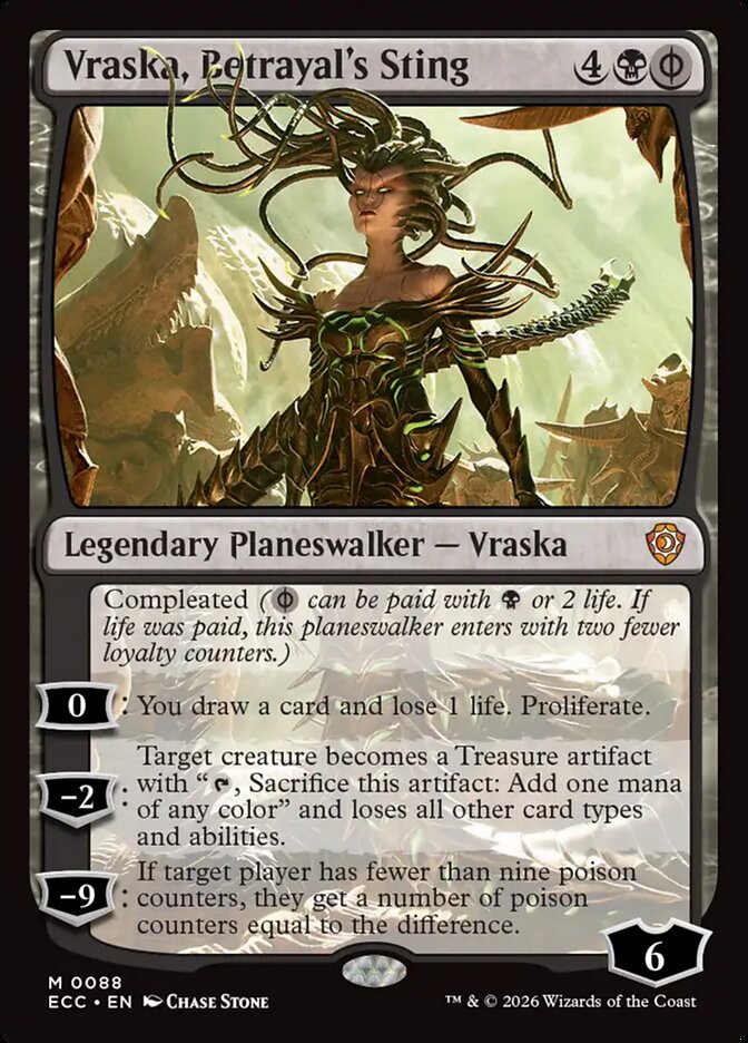 Vraska, Betrayal's Sting (88) - Lorwyn Eclipsed Commander (ECC)