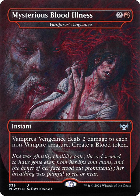 Mysterious Blood Illness - Vampires' Vengeance (339) - Innistrad: Crimson Vow (VOW)