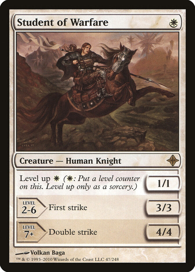 Student of Warfare (47) - Rise of the Eldrazi (ROE)