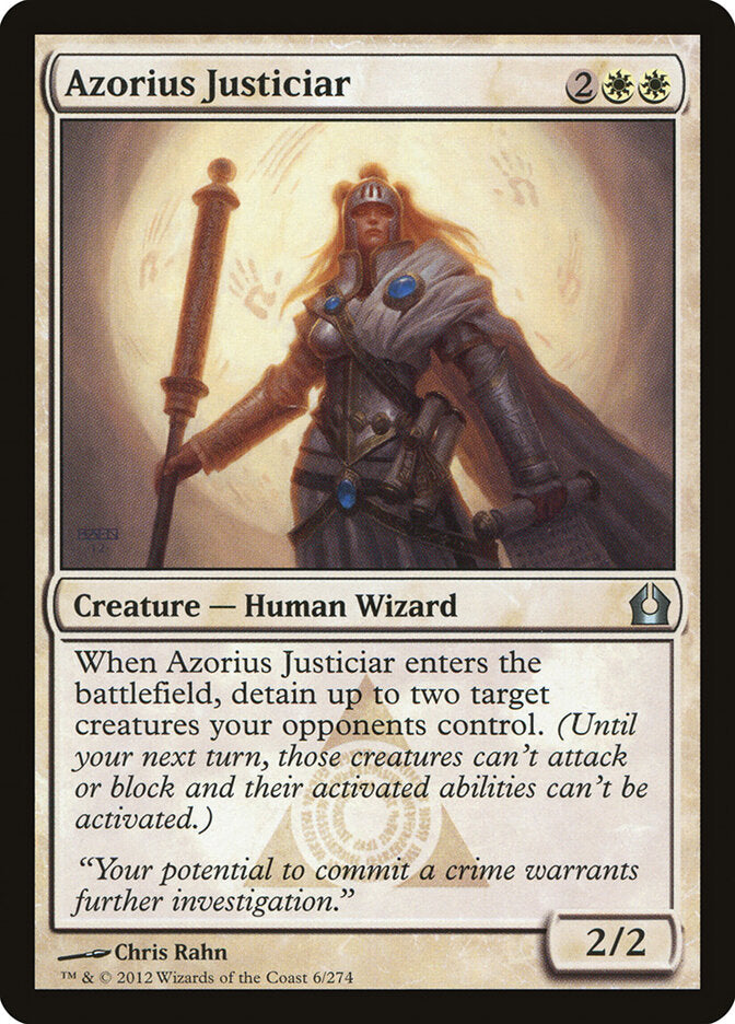 Azorius Justiciar (6) - Return to Ravnica (RTR)