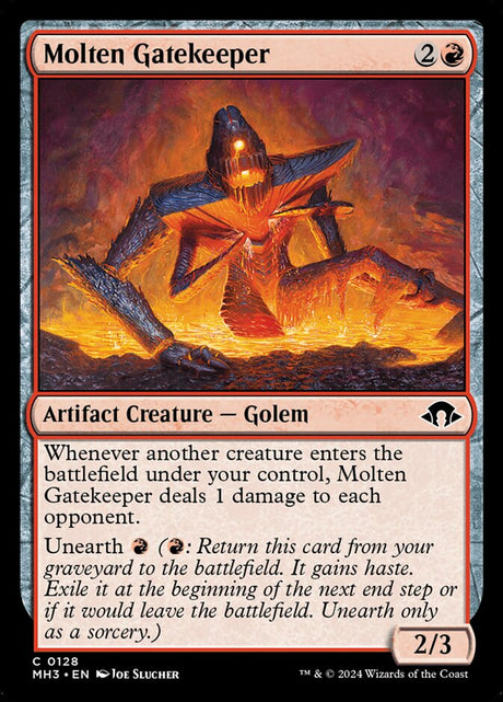 Molten Gatekeeper (128) - Modern Horizons 3 (MH3)