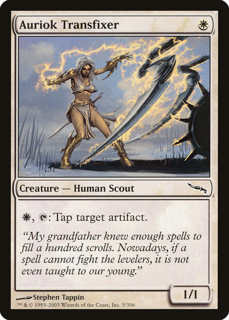 Auriok Transfixer (5) - Mirrodin (MRD)