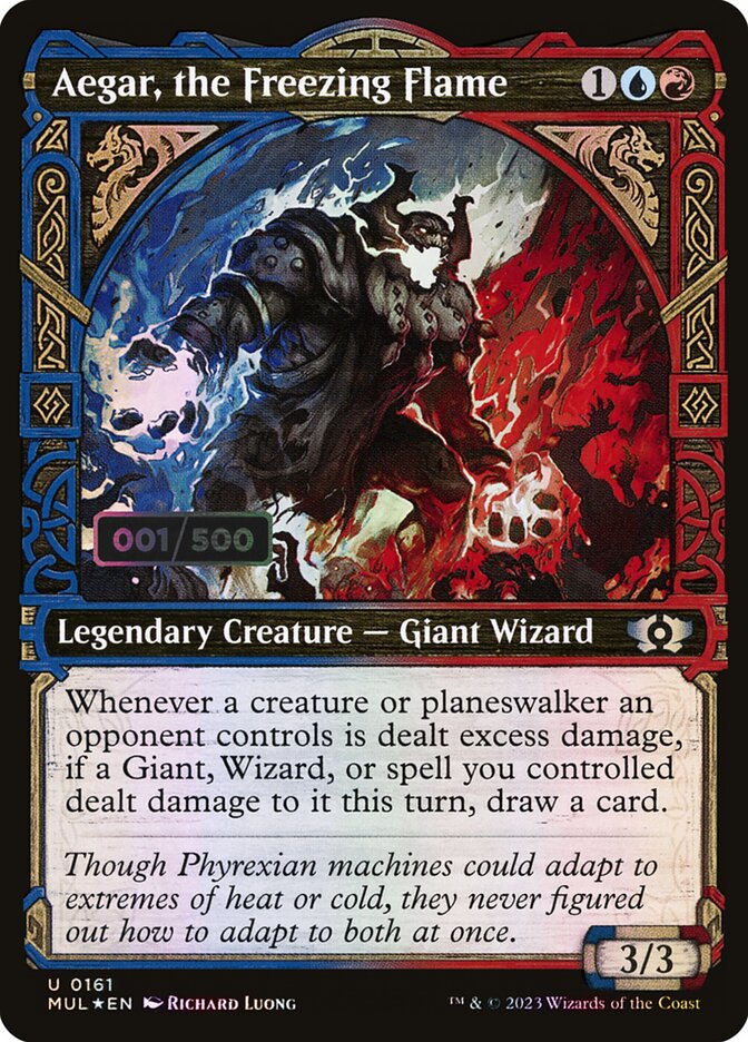 Aegar, the Freezing Flame (161z) - Multiverse Legends (MUL)