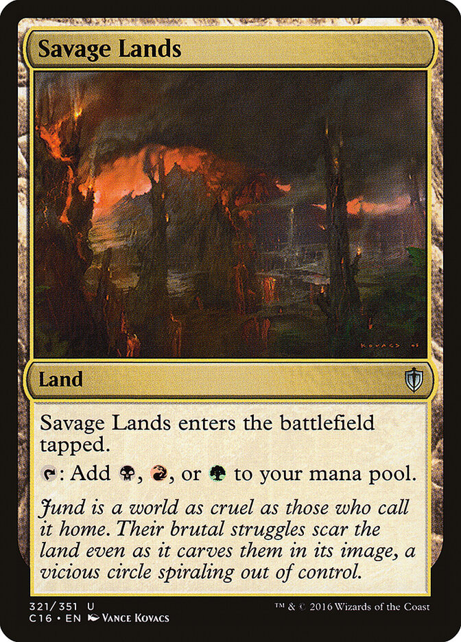 Savage Lands (321) - Commander 2016 (C16)