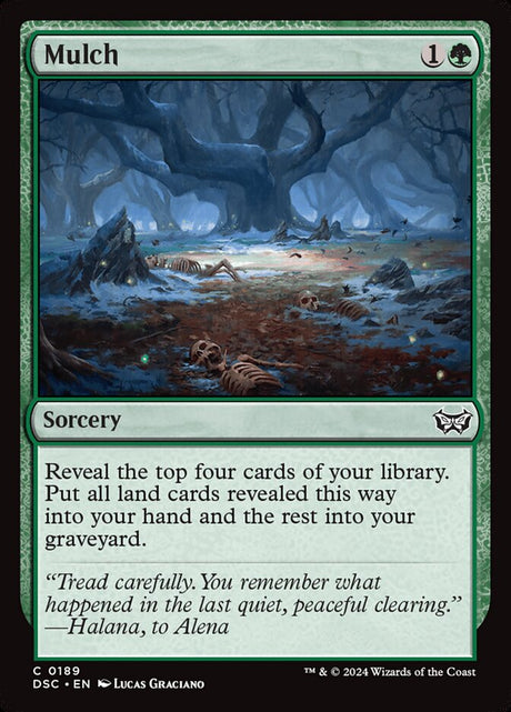 Mulch (189) - Duskmourn: House of Horror Commander (DSC)