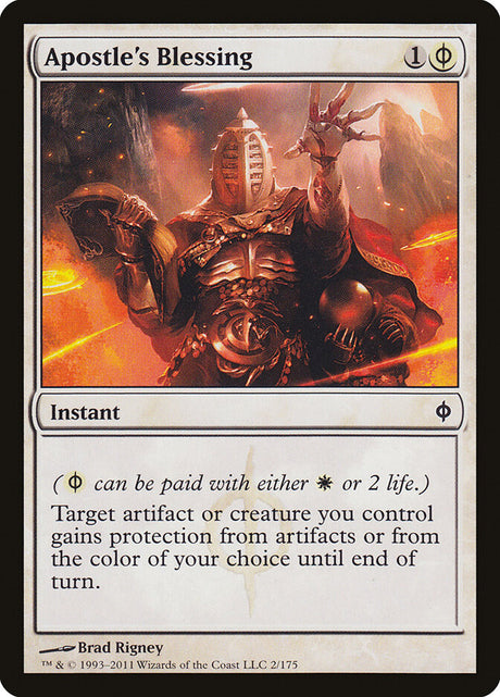 Apostle's Blessing (2) - New Phyrexia (NPH)