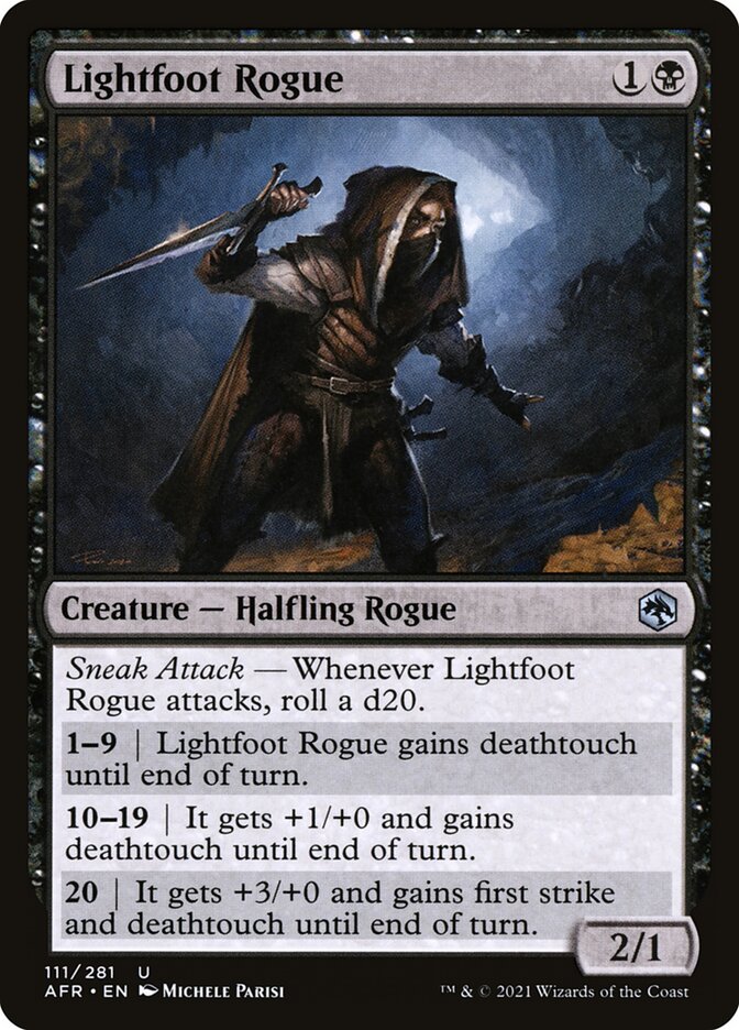 Lightfoot Rogue (111) - Adventures in the Forgotten Realms (AFR)