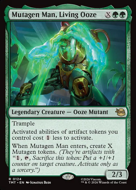 Mutagen Man, Living Ooze (124) - Teenage Mutant Ninja Turtles (TMT)
