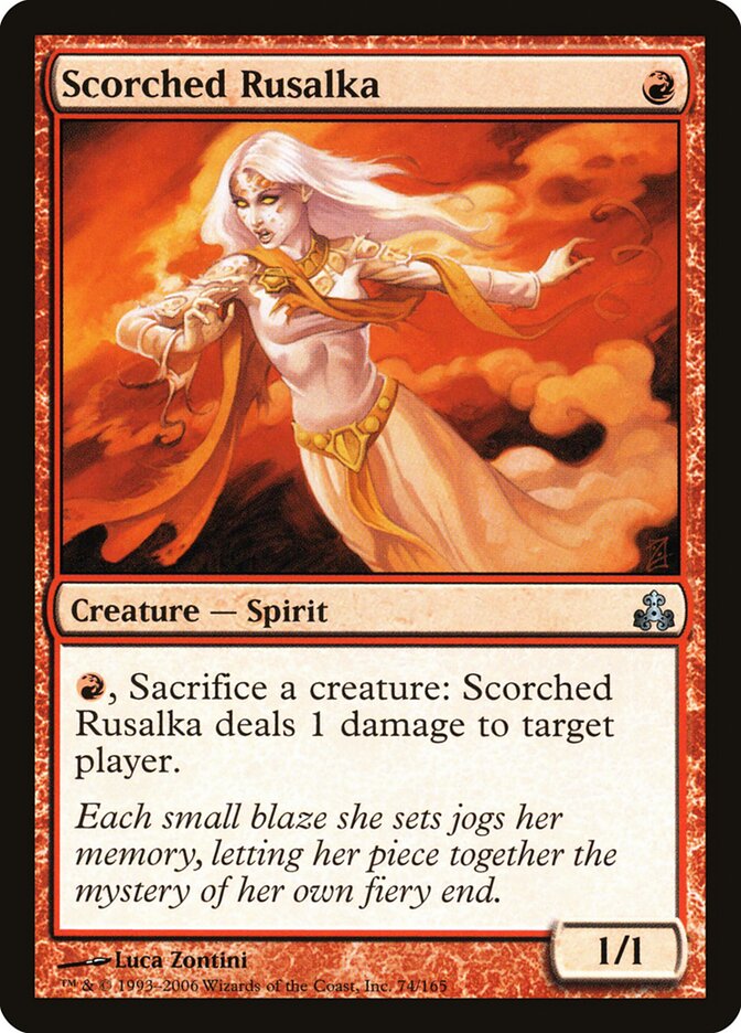 Scorched Rusalka (74) - Guildpact (GPT)