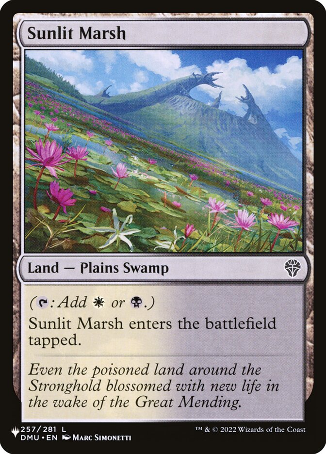 Sunlit Marsh (DMU-257) - The List (PLST)