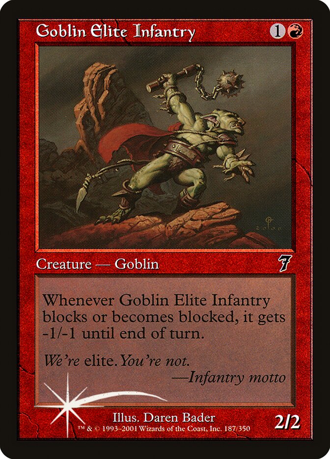 Goblin Elite Infantry (187) - Seventh Edition (7ED)