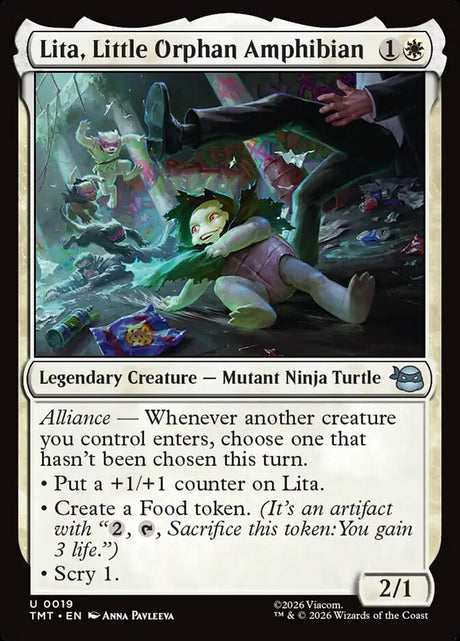 Lita, Little Orphan Amphibian (19) - Teenage Mutant Ninja Turtles (TMT)