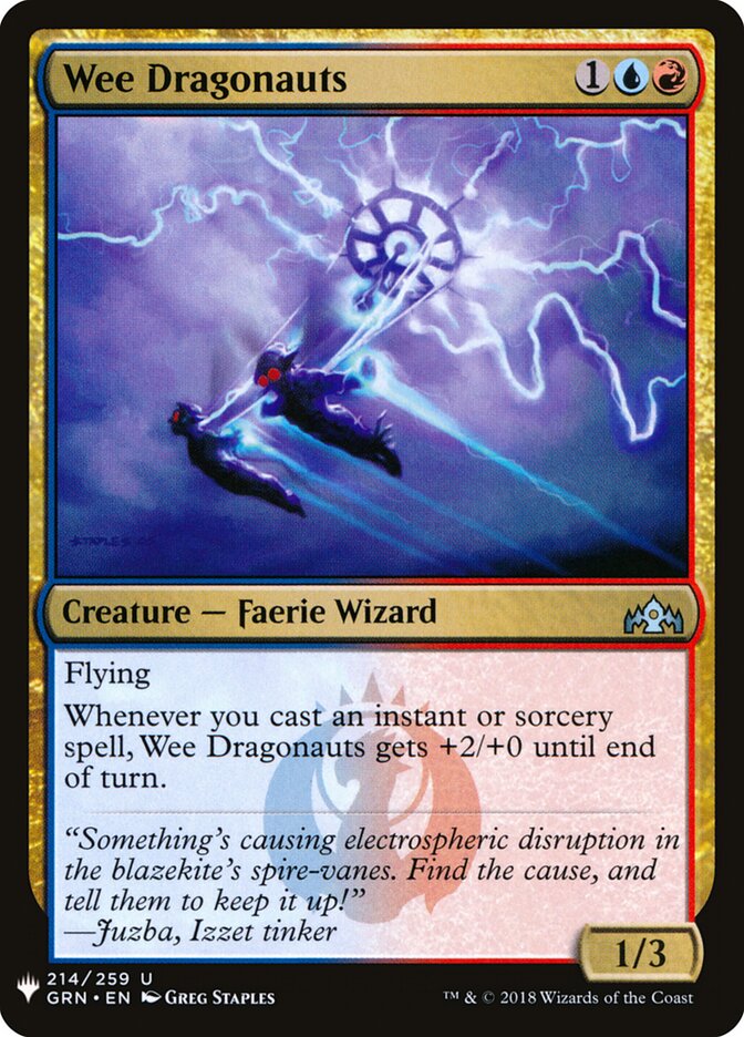 Wee Dragonauts (GRN-214) - The List (PLST)