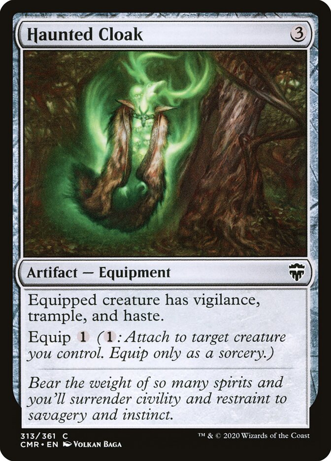 Haunted Cloak (313) - Commander Legends (CMR)