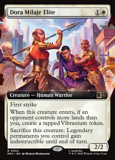 Dora Milaje Elite (302) - Marvel Super Heroes Commander (MSC)