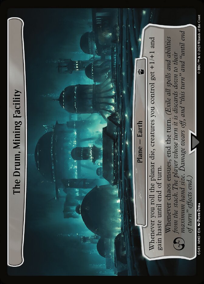 The Drum, Mining Facility (581) - Doctor Who (WHO)