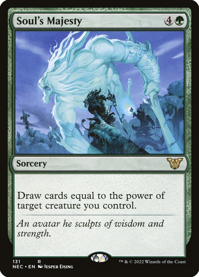 Soul's Majesty (131) - Neon Dynasty Commander (NEC)