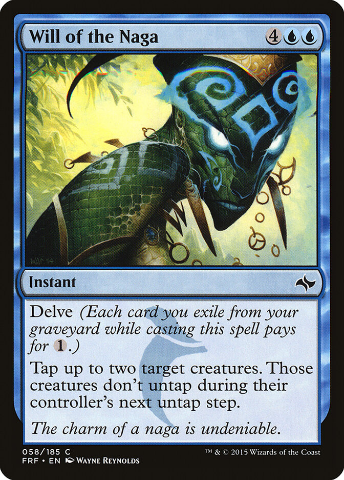 Will of the Naga (58) - Fate Reforged (FRF)