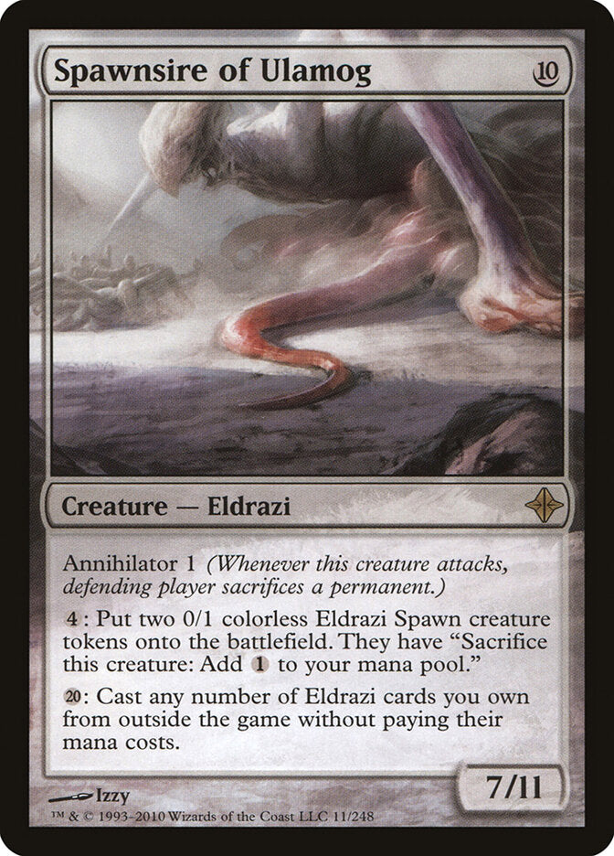 Spawnsire of Ulamog (11) - Rise of the Eldrazi (ROE)