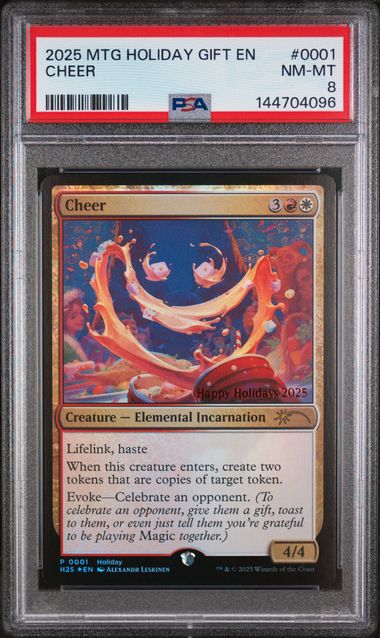 Cheer - [Graded PSA 8] Special Occasion (SPECIAL)