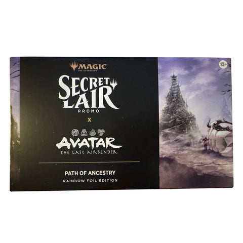Secret Lair Drop: Secret Lair Promo x Avatar: The Last Air Bender - Path of Ancestry - Rainbow Foil Edition - Secret Lair Drop Series (SLD)