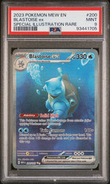 Blastoise ex #200 - [PSA Graded 9] Special Illustration Rare - Front