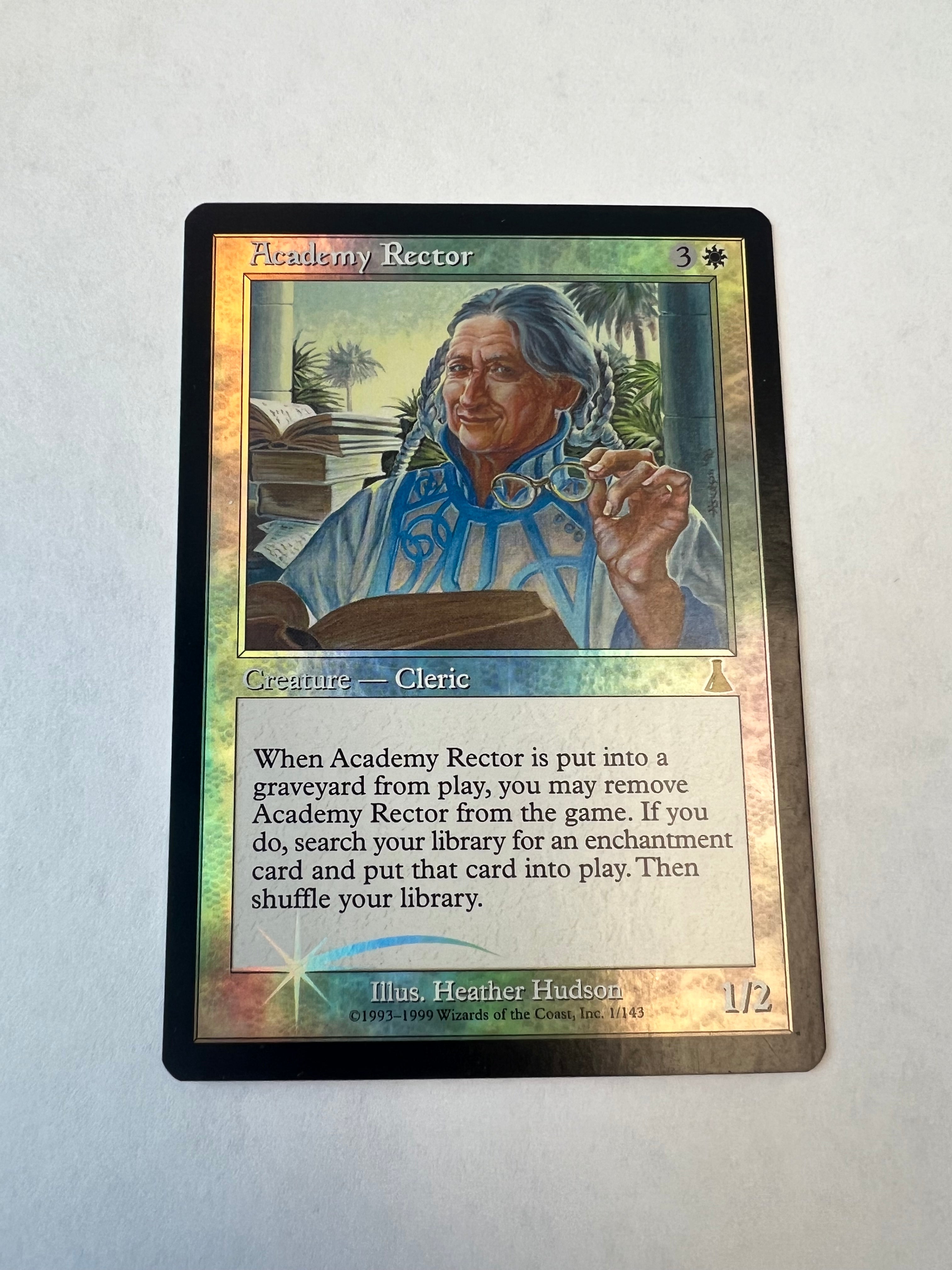 Academy Rector - [Foil, #2502] Urza's Destiny (UDS