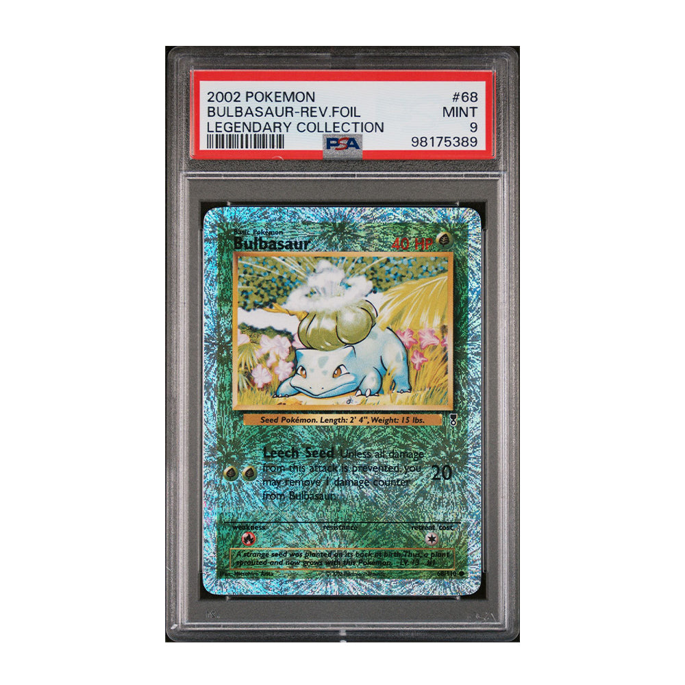 Bulbasaur - [Reverse Holo, Graded PSA 9] Legendary Collection (LC)