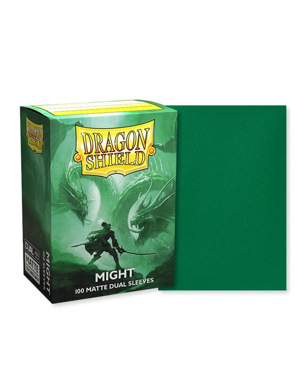 Dragon Shield Deck Protector Sleeves - Matte Dual Might (100 Count)