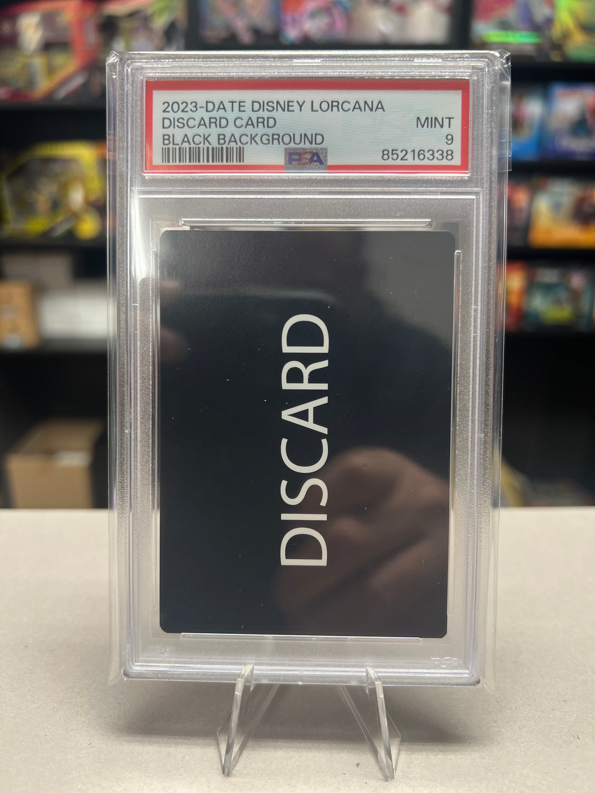 "Discard" Error - [Graded PSA 9] Disney Lorcana 2023