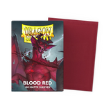 Dragon Shield Deck Protector Sleeves - Matte Blood Red (100 Count)