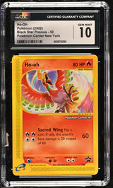 Ho-Oh #52 - [CGC Graded 10] Black Star Promos Pokémon Center New York - Front
