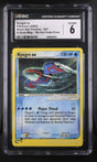 Kyogre ex #001 - [CGC Graded 6] Black Star Promos K-Zone Mag. No Dot Code Error - Front