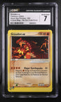 Groudon ex #002 - [CGC Graded 7] Black Star Promos K-Zone Mag. No Dot Code Error - Front