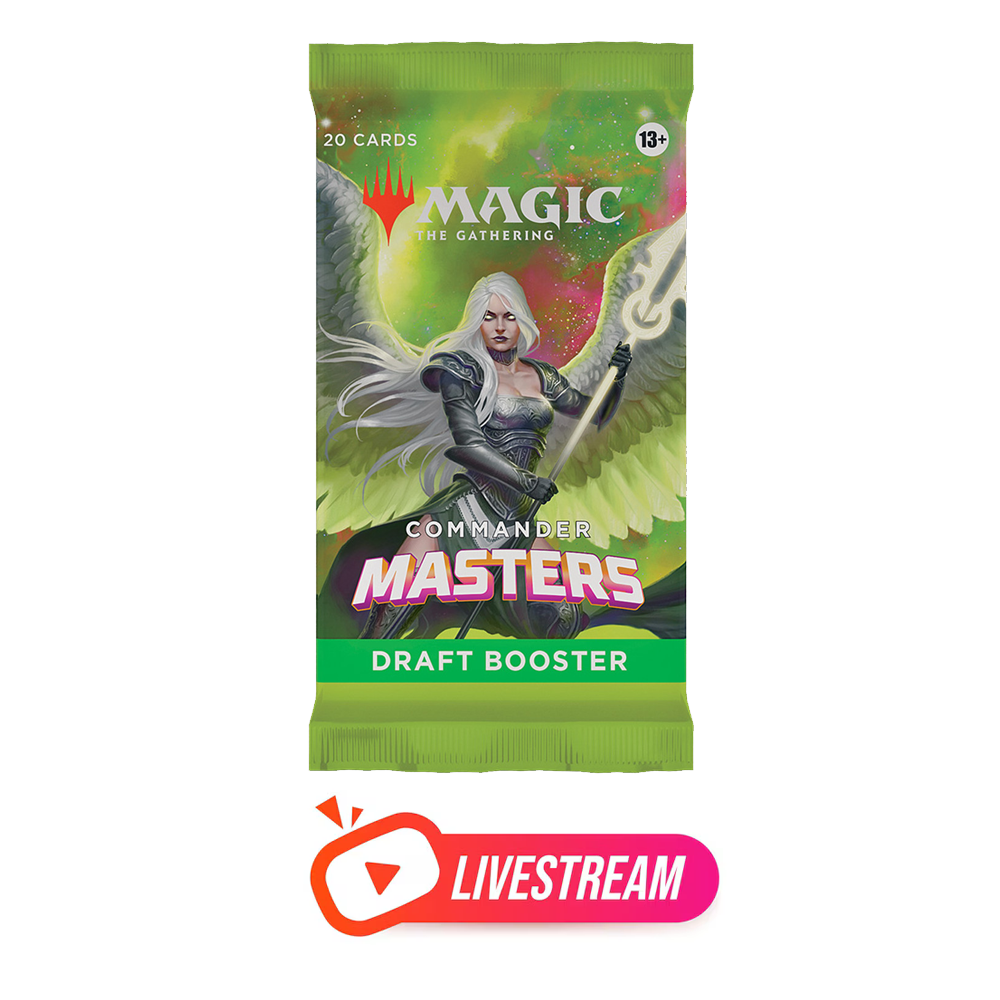 Commander Masters - Draft Pack (Live Stream)